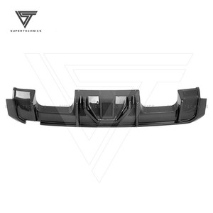 Difusor trasero de fibra de carbono estilo Supertechnics para BMW Serie 3 G80 M3 2021 - Product Image 2