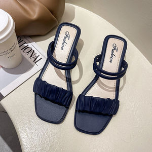 Venta caliente precio de fábrica zapatillas vacaciones casual exterior moda mujer zapatos de fondo plano señora perezoso sandalias - Product Image 6