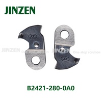 JINZEN COUTEAU MOBILE B2421-280-OAO utilisé pour JUKI1850/1900 Machine à coudre industrielle Bartacking partie accessoires de vente en gros à guichet unique