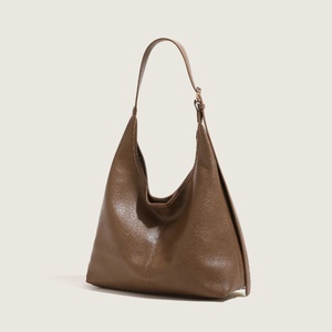 Nouveauté : Sac seau à fermeture éclair de style rétro pour femmes, sac à bandoulière en similicuir de grande capacité pour le travail et les occasions décontractées - Product Image 4