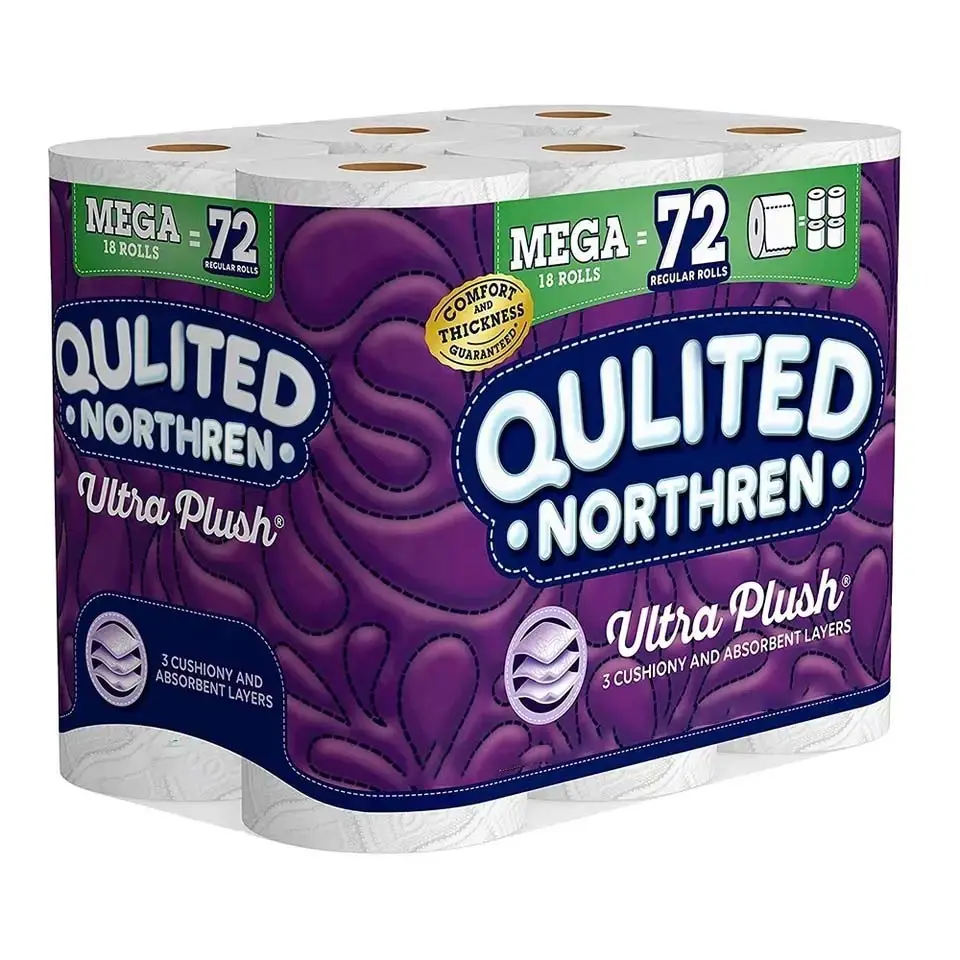Органическая целлюлозная салфетка для унитаза Oem, салфетка для унитаза, импортная салфетка для ванной в США