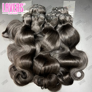 LAVERS Best Quality Vietnamese Hair Vendor Body Wave Raw Hair Bundles With Cuticle Aligned Double <strong>Weft</strong> Human Hair Extensions - Product Image 2