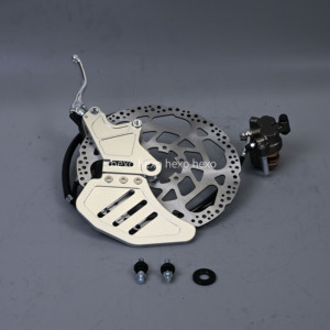 HEXO New UB Rear <span class=keywords><strong>Brake</strong></span> & Caliper Assembly dengan Bracket Kaliper Tunggal Rotor 240mm Paduan Aluminium untuk Sur Ron Ultra Bee OEM - Product Image 2