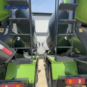 รถผสมคอนกรีต KELAKE DASH F7 สีขาว ขนาด 12 ลูกบาศก์เมตร เครื่องยนต์นำเข้า สำหรับงานก่อสร้างหนัก - Product Image 6