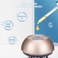 KKS 30Ml Sıvı Yağ Uygulayıcı Saç Çıkarma Tarağı Titreşimli Saç Derisi Masaj Fırçası Günlük Ev Kullanımı İçin Dağıtıcı