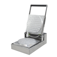 Machine professionnelle de fabrication de cône de crème glacée avec Logo de plat de cuisson personnalisé