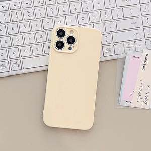 Funda de color sólido Macaron para iPhone 17 Pro Max, compatible con Apple 13, 16, Jelly 14 Plus, funda suave brillante 12 - Product Image 5