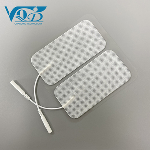 CE-Zertifizierte 5x10cm Große TENS-<span class=keywords><strong>Pads</strong></span> Klebende Vlies-TENS/<span class=keywords><strong>EMS</strong></span> Leitfähige Gel-Patches mit Anschlusskabel TENS-Elektroden - Product Image 2
