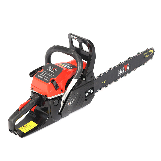 Bison New Model 52cc 58cc 2-Stroke 2 Tiempo 20" Inch Profissional Motosierra Motosserra a Gasoline Chainsaw