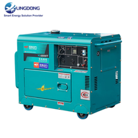 Harga Grosir Generator Mini Portabel Tipe Open Frame Berpendingin Udara 2.5kW 220V 2.5kVA DG Set Yuchai YC3800XE untuk Rumah dan Berkemah