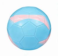 Ballon de football de qualité supérieure, taille 5, en PVC professionnel, cousu à la machine, pour entraînement et matchs