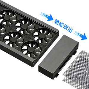พัดลมระบายอากาศไฟฟ้า 12V DC สำหรับรถบ้าน พลาสติก ปรับความยาวได้ แบบยืดหด สำหรับรถแคมป์เปอร์ รถบ้าน เรือ <span class=keywords><strong>หน้าต่าง</strong></span>ด้านข้าง - Product Image 3