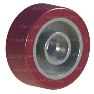 ล้อ S-S 125 100 <span class=keywords><strong>140</strong></span> 150 180มม. ล้อขับเคลื่อน AGV - Product Image 3