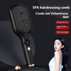 Nuevo peine para el cuidado del cabello con luz roja, masaje con vibración, cojín de aire, peine, masajeador eléctrico inteligente para el cuero cabelludo, masajeador para el crecimiento del cabello - Product Image 2