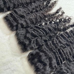 角质层对齐未加工100%纯天然雷米人发高清13x4 13x6 2x6透明高清蕾丝前额闭合批发价 - Product Image 4