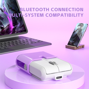 <span class=keywords><strong>Ratón</strong></span> Inalámbrico BT con Logotipo Personalizado, Nuevo Diseño, Extensible, Recargable por Cable <span class=keywords><strong>USB</strong></span> y con Carga Tipo-C - Product Image 4