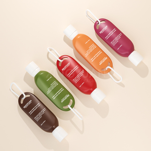 XINGYUAN Porte-clés avec flacons <span class=keywords><strong>de</strong></span> crème solaire suspendus 60 ml, tubes souples vides pour crème pour les mains, <span class=keywords><strong>lotion</strong></span>, emballage cosmétique - Product Image 1