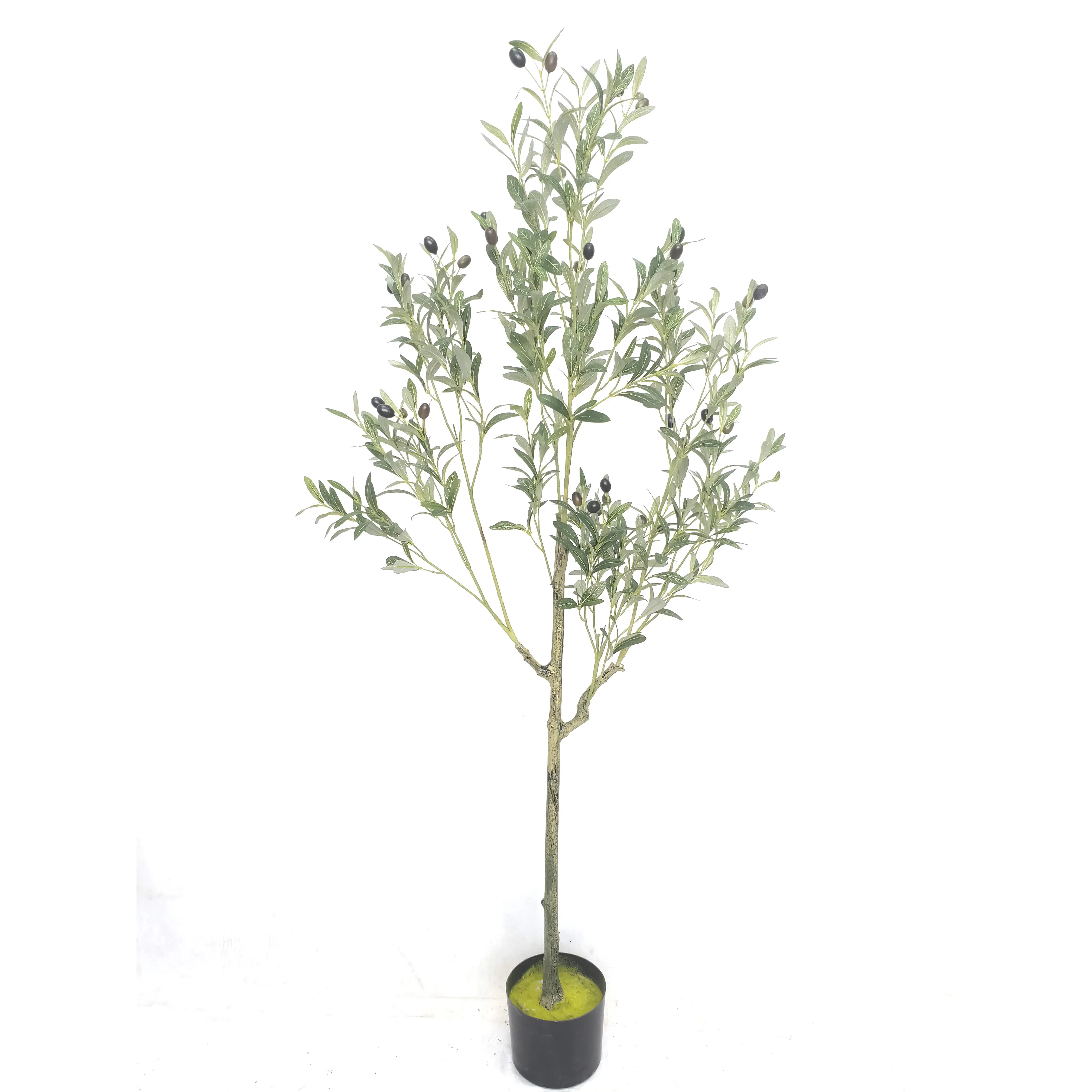 60/90/120/150/180cm olive trees Home Garden Decoration Faux potted tree plant green artificial olive tree outdoor