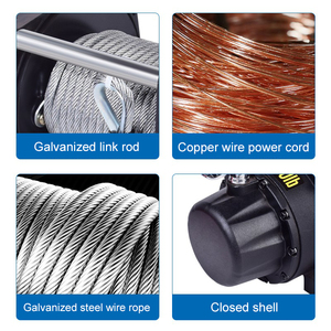 Factory Sales 24V/12V 2000IB-20000IBS Car <strong>Electric</strong> <strong>Winch</strong> Off-road Car <strong>Winch</strong> Manual Outdoor Heavy-duty <strong>Electric</strong> <strong>Winch</strong> - Product Image 3