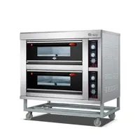 Commercial Bakery Equipment for Sale, Double Deck, 4 Tray