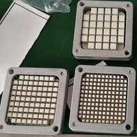 RVS commerciële elektrische aardappelchips snijmachine / aardappelchips snijmachine voor restaurant catering apparatuur