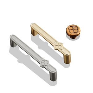 Pomo de Puerta de Gabinete Clásico de Lujo Moderno, de Latón y Aleación de Zinc, Herraje para Muebles de Baño, Hotel, Cocina, Dormitorio y Cómoda - Product Image 2