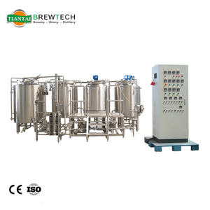 Système de brasserie industriel 1500L à 3 cuves, chauffé à la vapeur, configuration complète de brasserie - Product Image 5