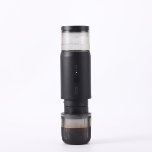 Machine à expresso semi-automatique portable en acier inoxydable avec systèmes d'eau chaude et de brassage pour une utilisation en voiture et à domicile - Product Image 5