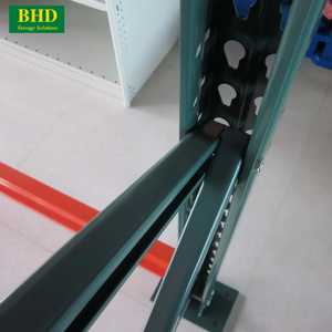 High Quality Customized 5-Layer Teardrop Starter Commercial Pallet Racks New Pre-Configured Steel <b>Stacking</b> <b>Shelves</b> Corrosion - Product Image 1