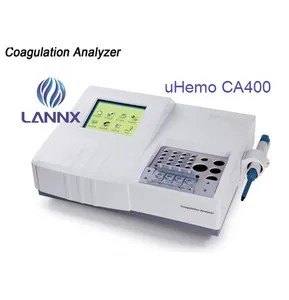 Lannx UHemo CA400 Penganalisis Koagulasi Kimia Darah Semi-otomatis dengan CE Coagulometro Penganalisis Koagulometer Koagulasi Baru