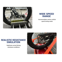 Dinamómetro de chasis para motocicletas eléctricas todoterreno con sensor de velocidad y par para la detección de parámetros de conducción de vehículos todoterreno de dos ruedas