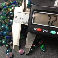 Opal Cabochon Naturel en Cristal et Pierre Précieuse, Quartz de Guérison, Opale Colorée pour la Décoration