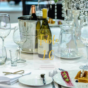 Cartello da <span class=keywords><strong>tavolo</strong></span> personalizzato <span class=keywords><strong>tavolo</strong></span> <span class=keywords><strong>tavolo</strong></span> <span class=keywords><strong>tavolo</strong></span> espositore acrilico numero <span class=keywords><strong>tavolo</strong></span> di nozze - Product Image 4