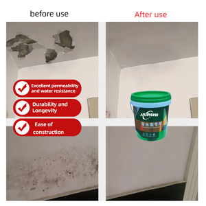 Revêtement Imperméable Premium pour Réparation de Surfaces, Écologique, Moderne, pour Salle de Bain, Sous-sol, Murs Intérieurs, Plafonds, Anti-humidité - Product Image 1
