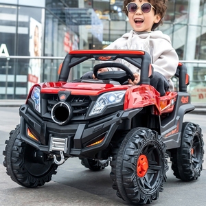 New Model Kids Electric <strong>Car</strong> with 12v <strong>Real</strong> Battery Chargeable 2 Seater Toy <strong>Car</strong> Kids <strong>Remote</strong> Control EVA Wheels Cheap Price Girls - Product Image 1
