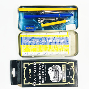 Juego de Matemáticas de 14 Piezas de Metal Geométrico Oxford para Maestros, Entrega Rápida - Product Image 1