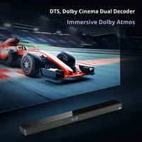 Wanyin Sistem Home Theater TV Nirkabel Penuh 5.1.2 Kanal Berbahan Kayu dengan Soundbar Subwoofer Sound Echo Wall Karaoke 2025