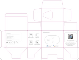 South Africa Tuya WiFi Smart Socket 16A 230V Smart Life APP Remote Control Timer Schedule Voice Control <strong>Power</strong> <strong>Metering</strong> <strong>Plug</strong> - Product Image 4