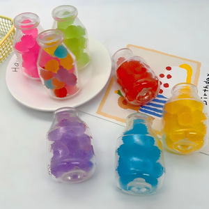Bouteille de bonbons en plastique, boule de décompression <span class=keywords><strong>anti</strong></span>-stress, jouet amusant <span class=keywords><strong>anti</strong></span>-ennui, style jeunesse, modèle 02, à partir de 14 ans - Product Image 3