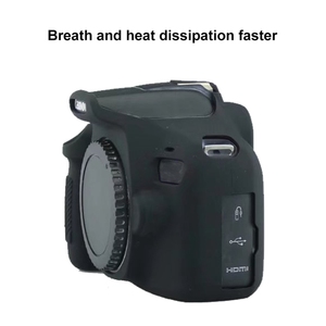 Étui de protection en silicone souple de qualité supérieure en silicone naturel pour <span class=keywords><strong>Canon</strong></span> EOS <span class=keywords><strong>2000D</strong></span> - Product Image 6