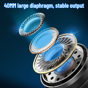 Over Ear 3.5mm jack có dây dành cho người lớn Unisex PS4 Xbox một S PC máy tính xách tay RGB màu duy nhất ánh sáng chơi game tai nghe - Product Image 3