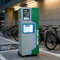 Machine de nettoyage et de séchage de casques, autolaveuse intelligente à double compartiment par atomisation pour motos