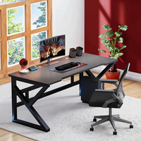 Table de jeu pour ordinateur de haute qualité, de forme rectangulaire, sur mesure, avec surface en acier carbone, certifiée CE, pour le bureau