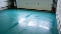 Pelapis Lantai Epoxy Anti Selip Kelas Makanan dengan Lapisan Penolak Minyak & Darah, Cat Lantai Epoxy untuk Pabrik Pengolahan Daging
