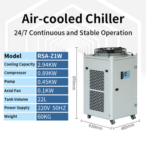 ระบบทำความเย็นด้วยอากาศ Z1W 1HP ประหยัดพลังงาน สำหรับการใช้งานในกระบวนการอุตสาหกรรมต่างๆ ประสิทธิภาพสูง - Product Image 5