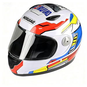 <span class=keywords><strong>Casque</strong></span> de moto intégral ABS axé sur le confort, doublure douce anti-humidité <span class=keywords><strong>avec</strong></span> protection du cou pour les longues heures de conduite - Product Image 1