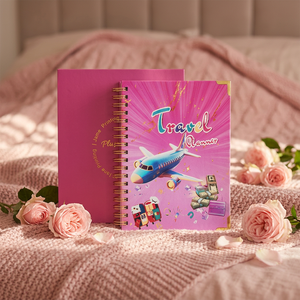 2027 Custom YO Spiral Loose-Leaf Hardcover A3/A5 Customer Journal Notebook Printed <b>Diary</b> Planner Travel Planner 120 Sheets - Product Image 1