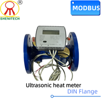 Digital Ultrasonic Heat Meter Brass Liner ModBus Industrial Heating Pipeline Flow Charge Measuring Meter OEM Custom Service