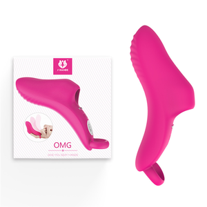 USB перезаряжаемый Мини кролик вибратор пульт дистанционного управления точки G клитора массажные игрушки для женщин пары палец рукав вибратор - Product Image 3