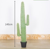 Plante tropicale Aménagement paysager PU Pole Cactus Colonne Rempotage Grande Simulation Cactus Plantes du désert